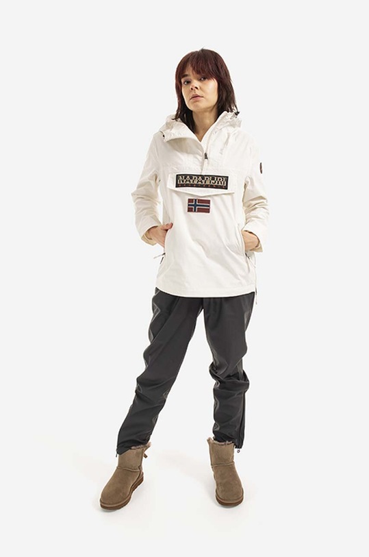 Nepremokavá bunda Napapijri NA4G7F.N1A biela AA00