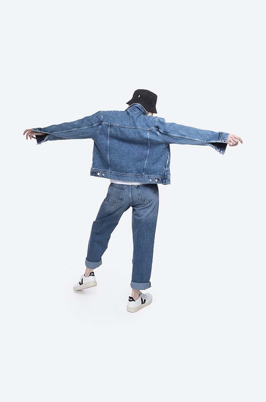 Wood Wood kurtka jeansowa bawełniana 12011203.7046
