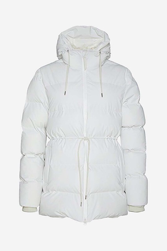 Odzież Rains kurtka Puffer W Jacket 1537 1537.OFFWHITE biały