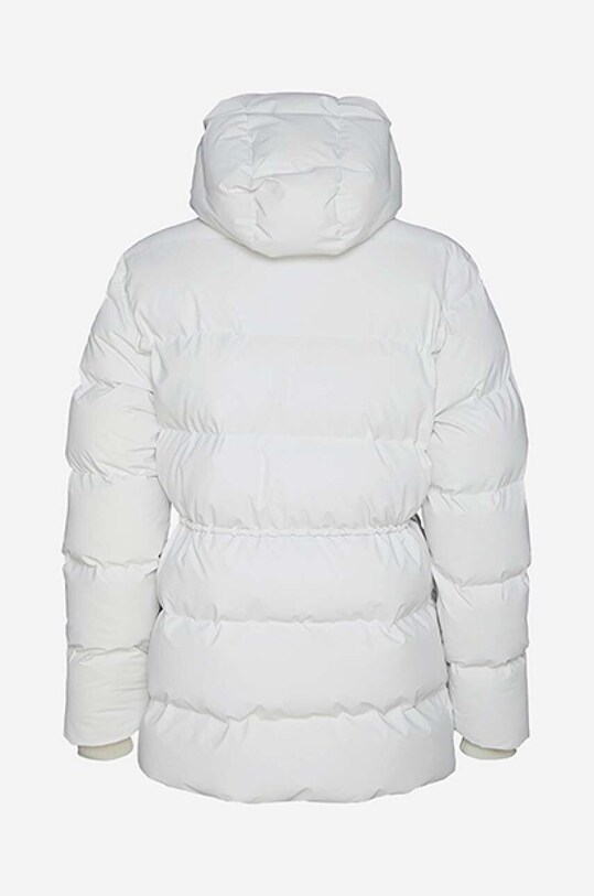 Rains kurtka Puffer W Jacket 1537 biały 1537.OFFWHITE