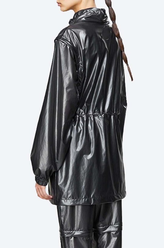 Pláštěnka (parka) Rains Ultralight Zip Off Parka 1846 SHADOW BLACK 1846.SHADOWBLACK černá AA00