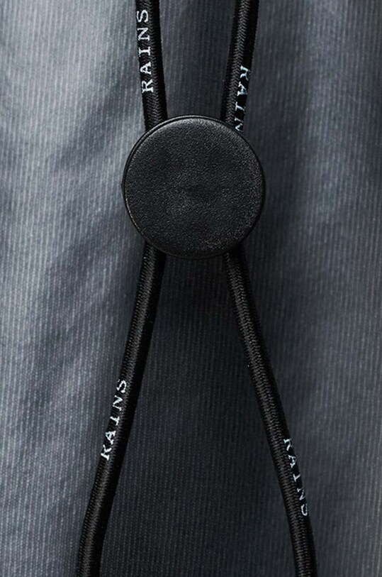 Pláštěnka (parka) Rains Ultralight Zip Off Parka 1846 SHADOW BLACK 1846.SHADOWBLACK černá