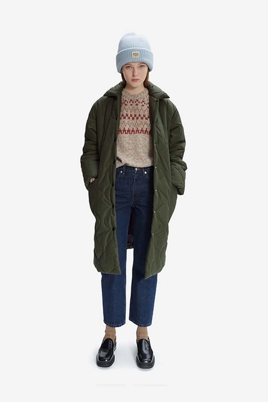 A.P.C. kurtka Manteau Sarah COEZV.F01502 zielony AA00