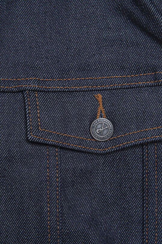 A.P.C. kurtka jeansowa Blouson Brandy granatowy COZZI.F02268