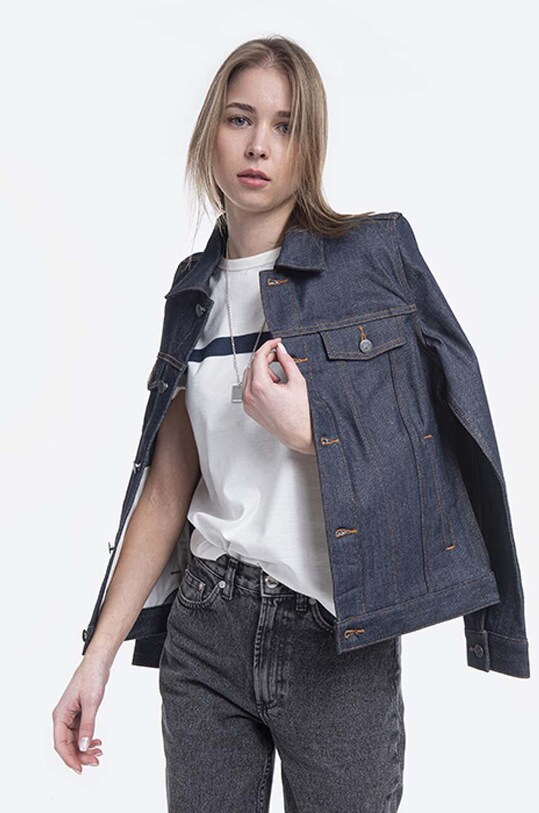 A.P.C. kurtka jeansowa Blouson Brandy COZZI.F02268
