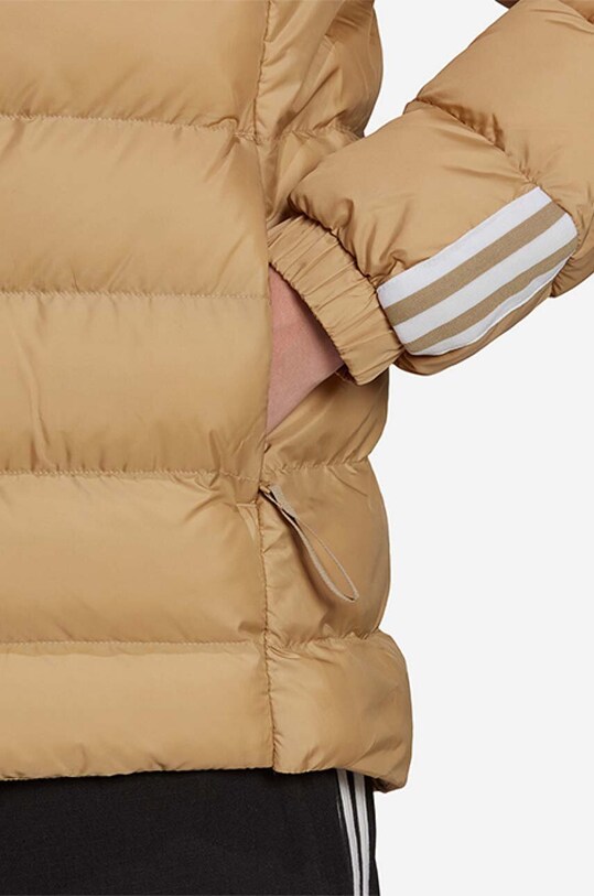 adidas geacă Itavic 3-Stripes Midweight bej GQ2344