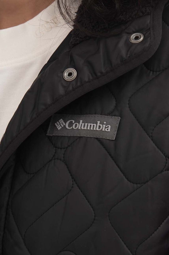Columbia rövid kabát 1958643010 Sweet View Fleece Hooded Pull fekete 1958643010