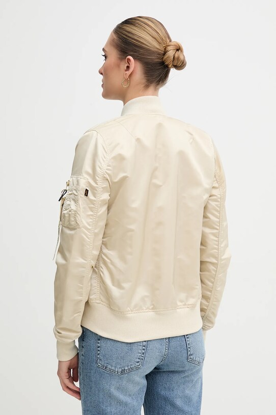 Clothing Alpha Industries bomber jacket MA-1 VF LW 156001.209 beige