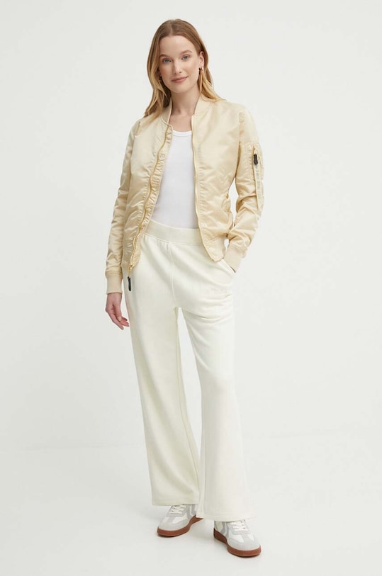 Μπουφάν bomber Alpha Industries MA-1 VF LW 156001.209 μπεζ SS25