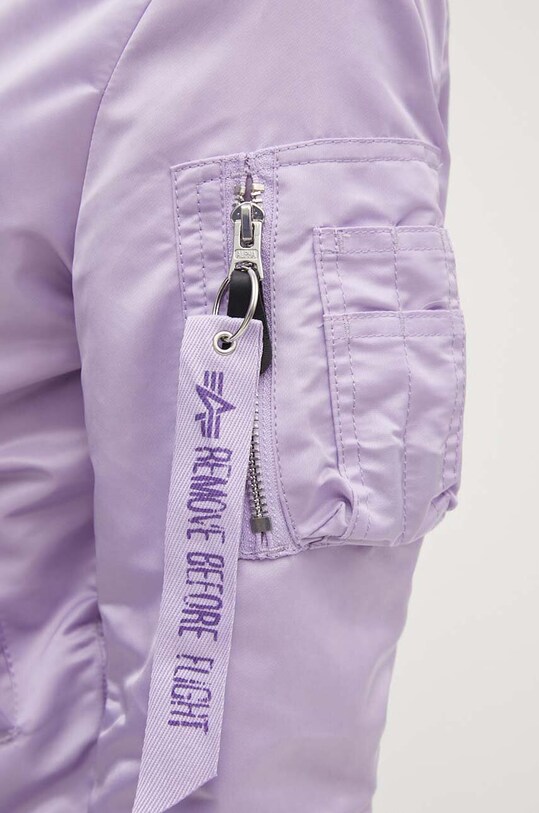Alpha Industries kurtka bomber MA-1 VF LW 156001.209 fioletowy