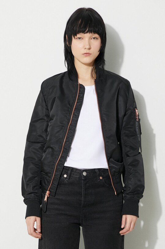 Alpha Industries kurtka bomber MA-1 VF LW nieocieplane czarny 156001.209
