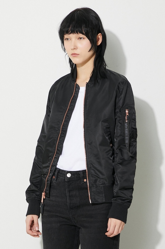 Μπουφάν bomber Alpha Industries MA-1 VF LW μαύρο 156001.209