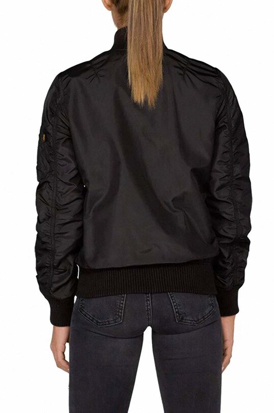 Куртка-бомбер Alpha Industries MA-1 TT 141041 03 141041.03 чёрный AA00