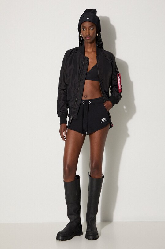 Куртка-бомбер Alpha Industries MA-1 TT 141041 03 141041.03 чёрный AA00