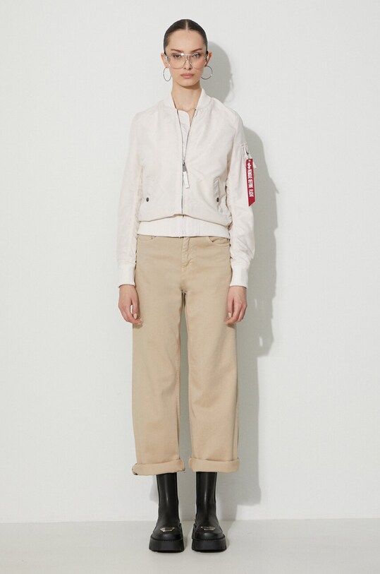 Alpha Industries bomber jacket MA-1 TT 141041.578 beige AA00