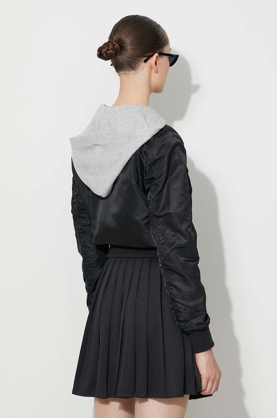 Oblečenie Bunda Alpha Industries MA-1 Hooded Wmn 126003 373 126003.373 čierna