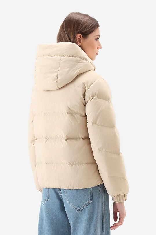 Woolrich kurtka puchowa Eco Taslan CFWWOU0795FRUT3327 beżowy