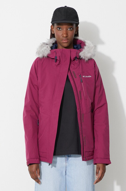 Columbia ski jacket maroon WK0758.6161