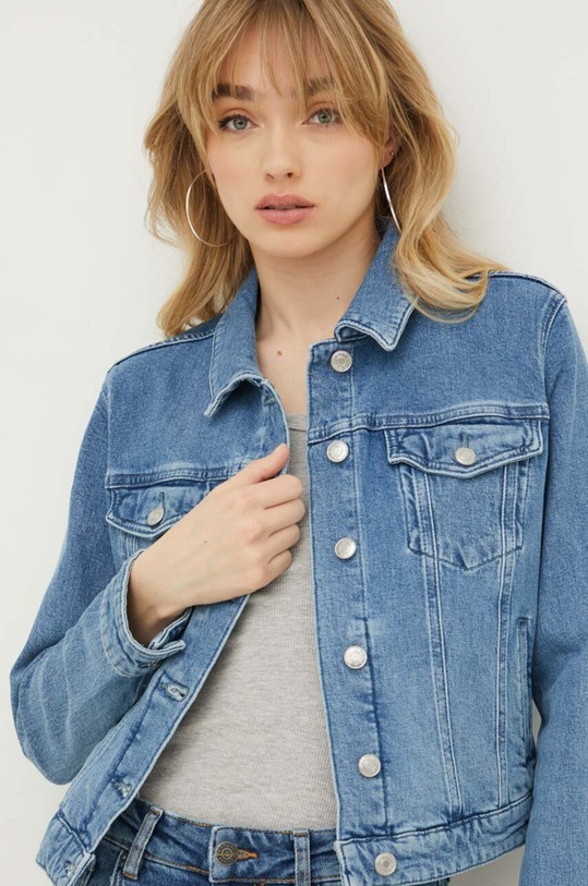 HUGO kurtka jeansowa niebieski 50488939