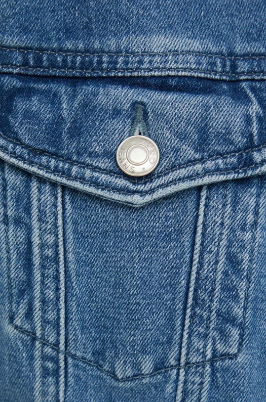 HUGO kurtka jeansowa 50488939 niebieski