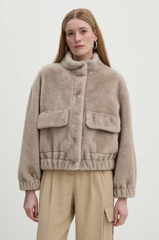 BA&SH kurtka bez kaptura szary 1H23PARO