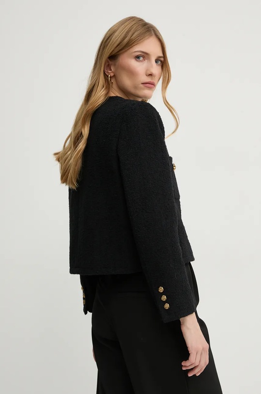 Oblečenie Sako s prímesou vlny BA&SH 1E23MERE čierna