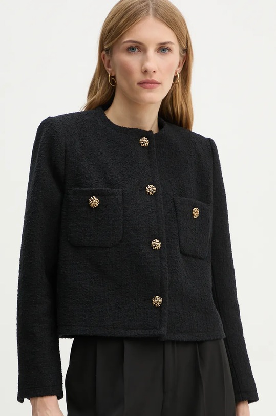 Sako s prímesou vlny BA&SH čierna 1E23MERE