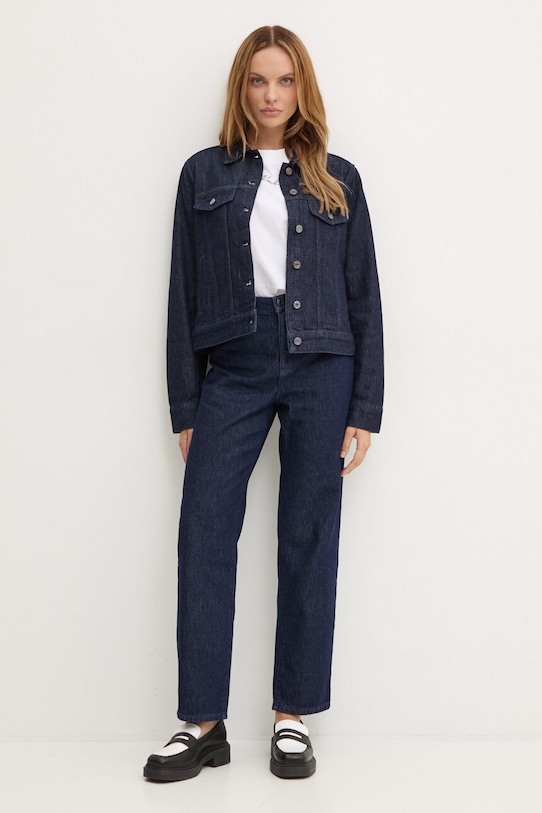 Джинсовая куртка Karl Lagerfeld 236W1408 тёмно-синий AA00