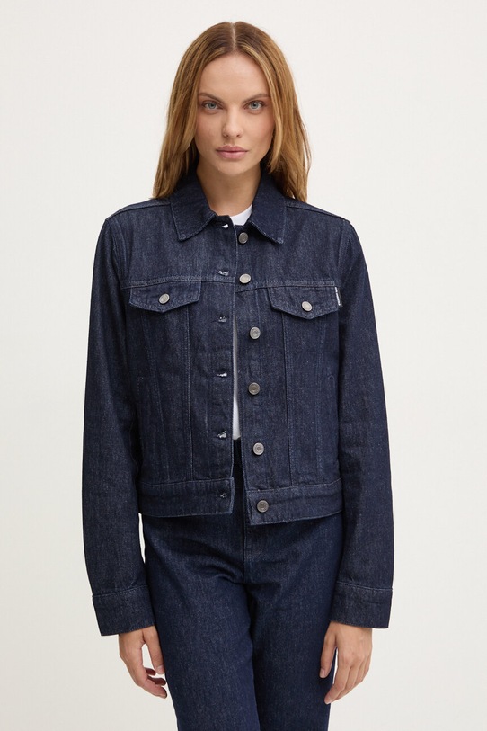 Джинсовая куртка Karl Lagerfeld тёмно-синий 236W1408