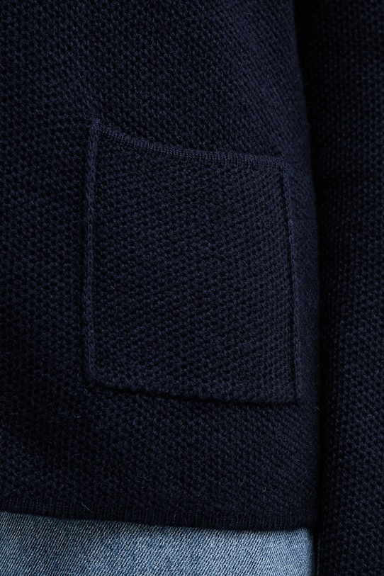 United Colors of Benetton cardigan din amestec de lână 1235D6934 bleumarin