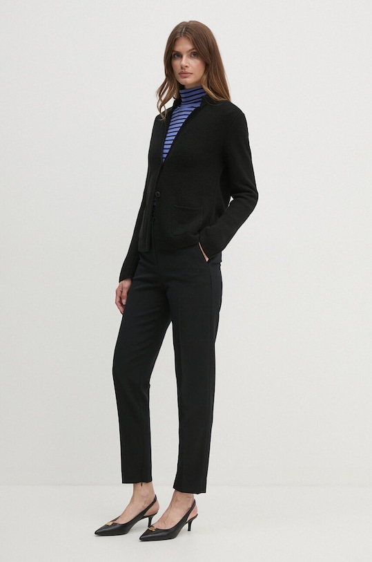 Кардиган с добавлением шерсти United Colors of Benetton 1235D6934 чёрный AA00