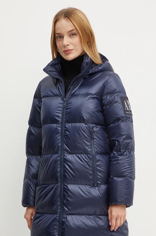 Péřová bunda Armani Exchange XW000251.AF10860.NOS námořnická modř