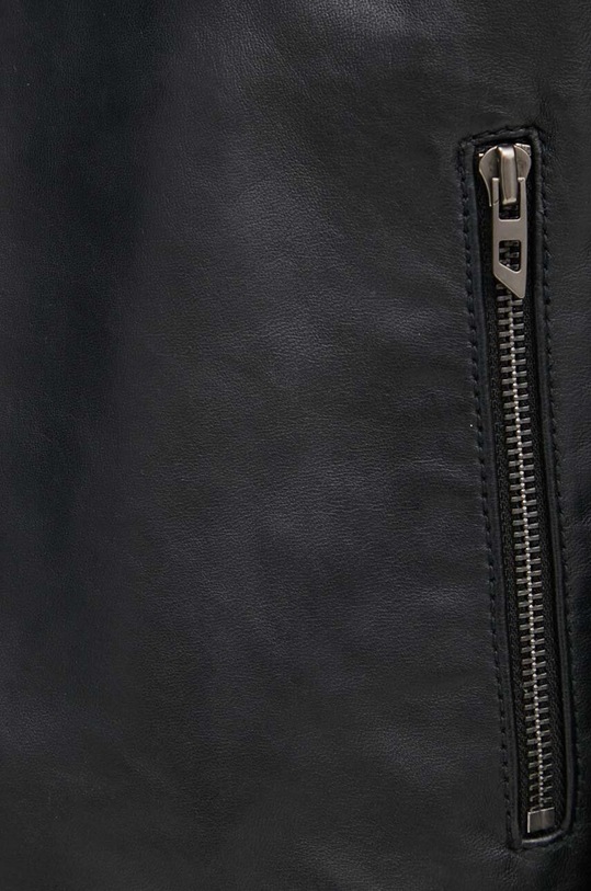 Diesel kurtka skórzana L-AYLA A14565.0AJIR czarny