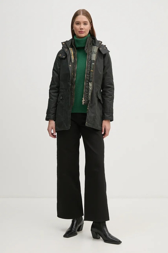 Barbour giacca Cannich Wax LWX1179 verde AA00