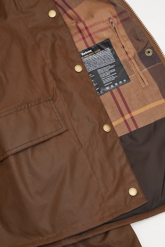 Barbour kurtka Avon Wax Jacket LWX1081 brązowy