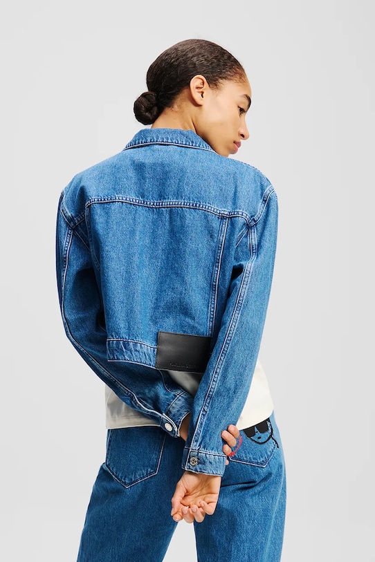 Дънково яке Karl Lagerfeld IKON A2W14041 син AA00