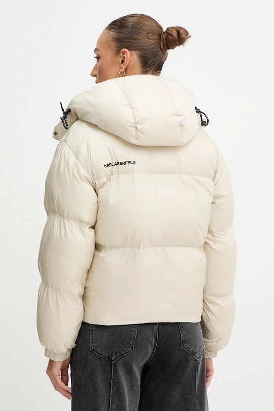Îmbrăcăminte Karl Lagerfeld geacă de puf IKON A3W15020 bej