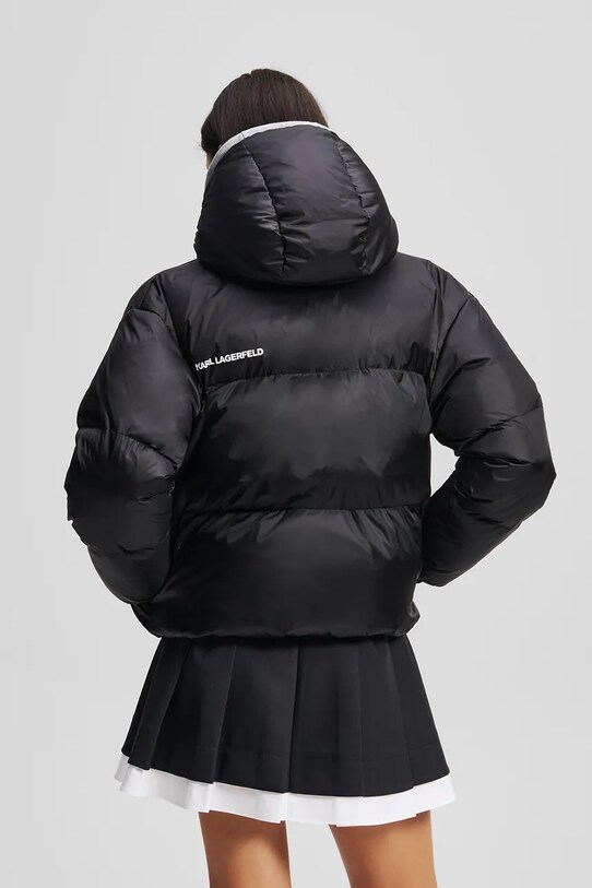 Karl Lagerfeld kurtka puchowa A3W15020 czarny AA00