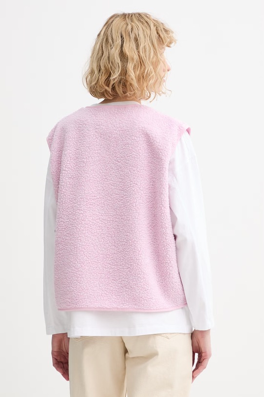 Odzież American Vintage bezrękawnik HOK16B różowy