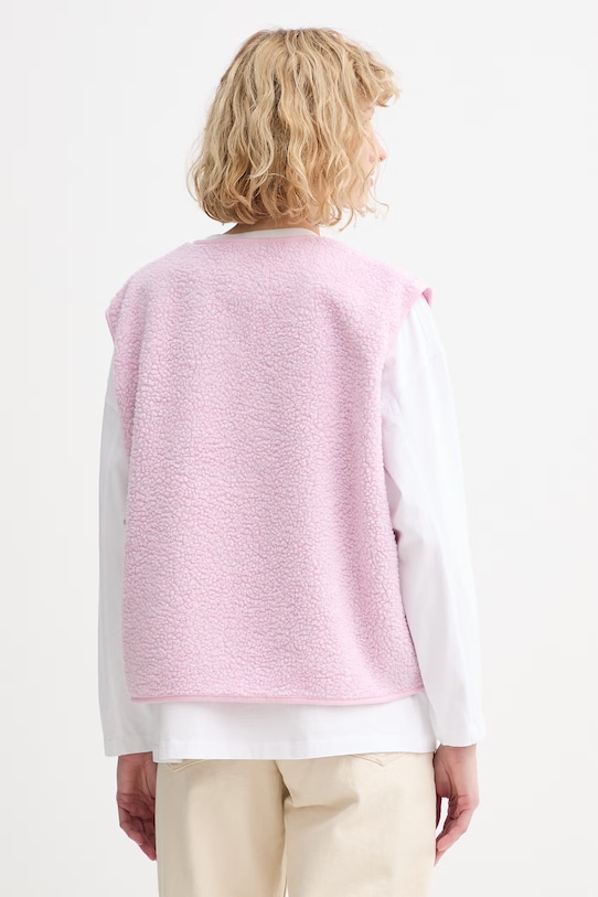 Odzież American Vintage bezrękawnik HOK16B różowy