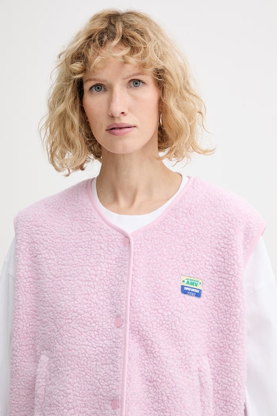 American Vintage bezrękawnik różowy HOK16B