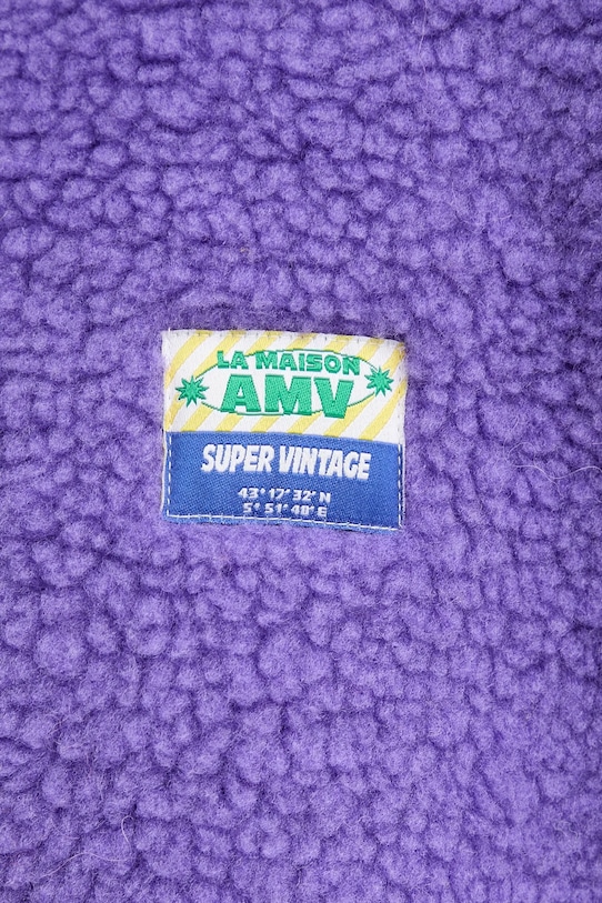 American Vintage vestă HOK16B violet