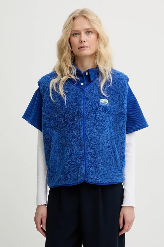 American Vintage bezrękawnik nieocieplane granatowy HOK16B