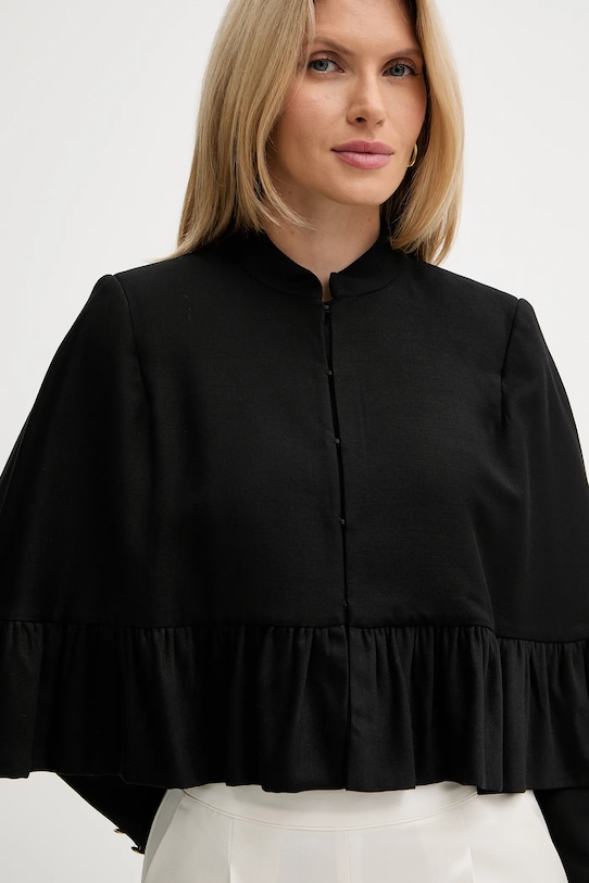 Пиджак с примесью шерсти Twinset 252TS2062 чёрный