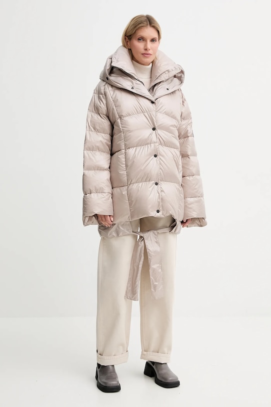 MMC STUDIO kurtka puchowa beżowy OLORO.JACKET