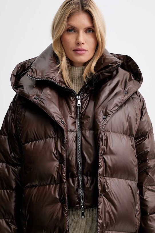 MMC STUDIO kurtka puchowa brązowy OLORO.JACKET