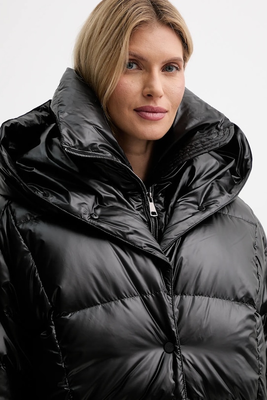 MMC STUDIO kurtka puchowa czarny OLORO.JACKET