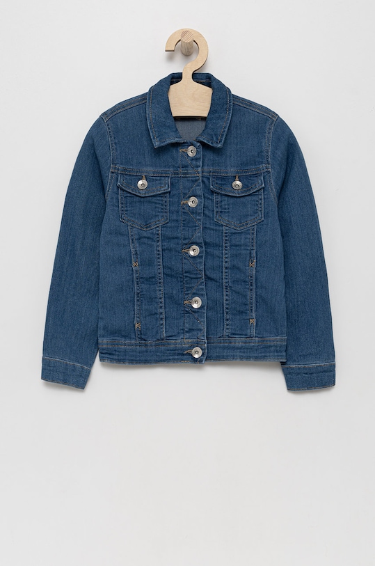 Kids Only Kurtka jeansowa dziecięca bez kaptura niebieski 15235488