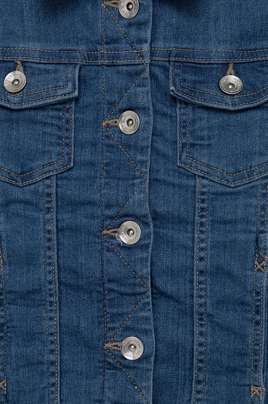 Dziewczynka Kids Only Kurtka jeansowa dziecięca 15235488 niebieski