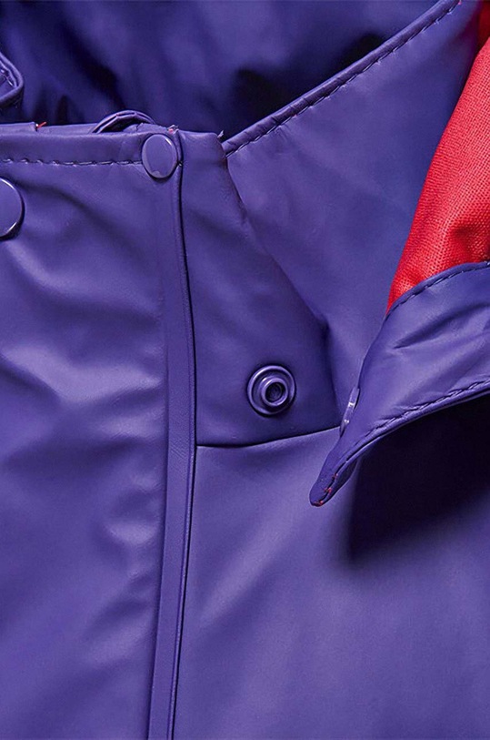 Dievča Detská nepremokavá bunda Lego Jamaica 101 Rain Jacket 19453 690 19453 fialová